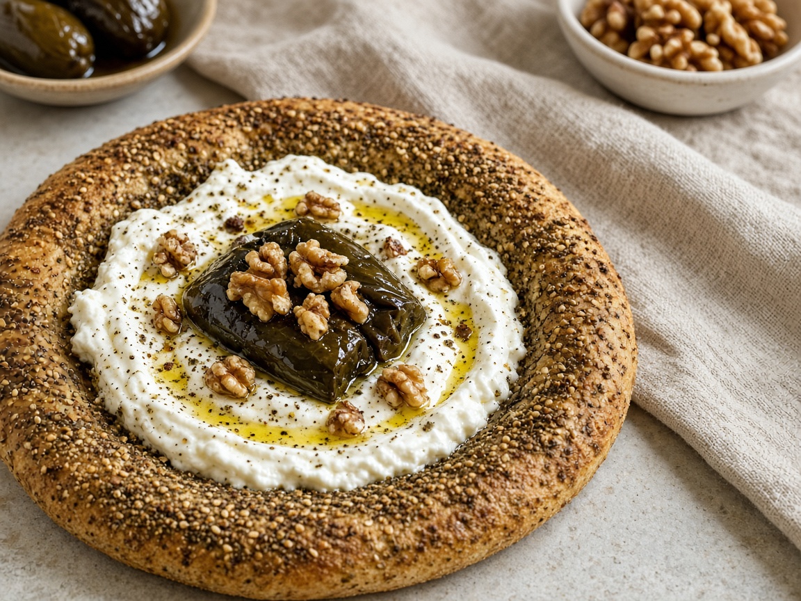 Labneh & makdous